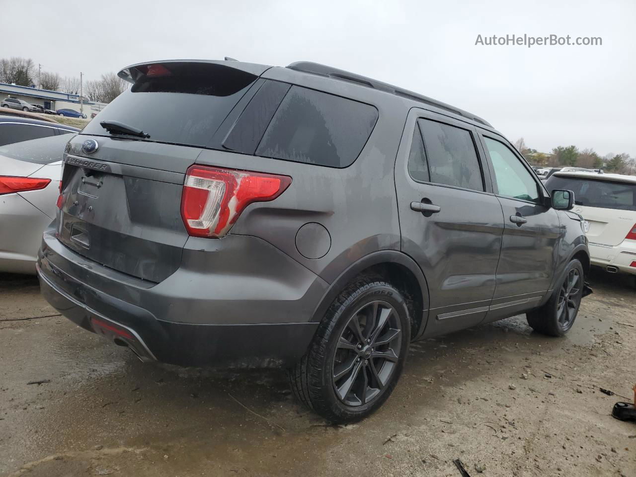 2017 Ford Explorer Xlt Black vin: 1FM5K7D81HGD52253