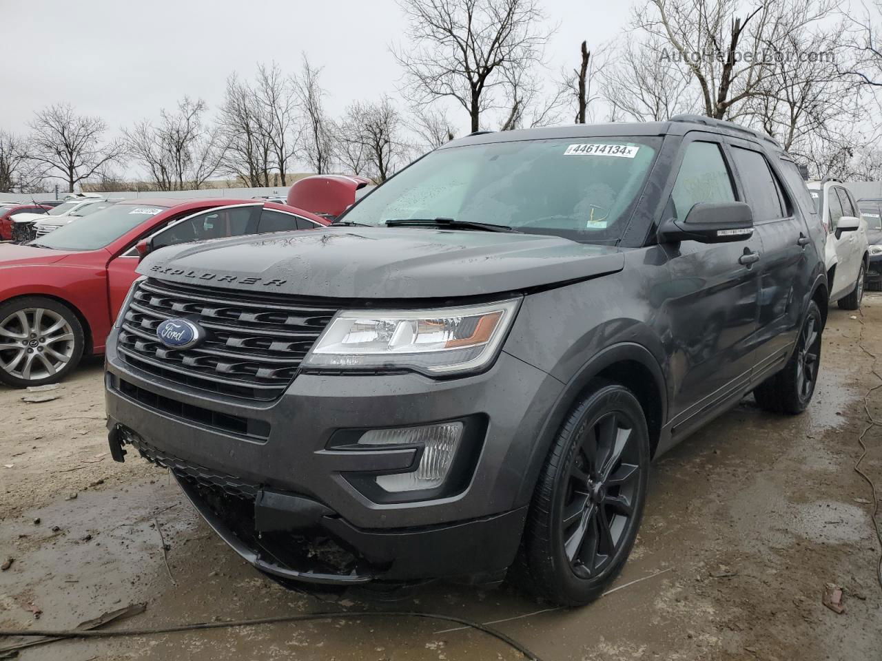 2017 Ford Explorer Xlt Black vin: 1FM5K7D81HGD52253