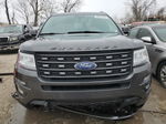 2017 Ford Explorer Xlt Black vin: 1FM5K7D81HGD52253