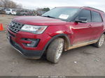 2017 Ford Explorer Xlt Red vin: 1FM5K7D81HGD53001