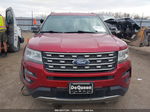 2017 Ford Explorer Xlt Red vin: 1FM5K7D81HGD53001