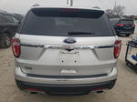 2018 Ford Explorer Xlt Silver vin: 1FM5K7D81JGA23929