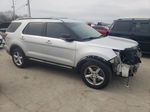 2018 Ford Explorer Xlt Silver vin: 1FM5K7D81JGA23929