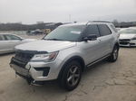 2018 Ford Explorer Xlt Silver vin: 1FM5K7D81JGA23929