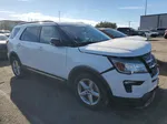 2018 Ford Explorer Xlt White vin: 1FM5K7D81JGA31948