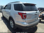 2018 Ford Explorer Xlt Silver vin: 1FM5K7D81JGA35207