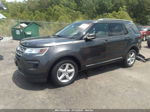 2018 Ford Explorer Xlt Gray vin: 1FM5K7D81JGB15493