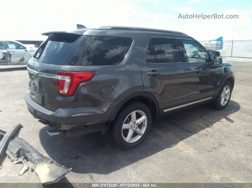 2018 Ford Explorer Xlt Серый vin: 1FM5K7D81JGB15493