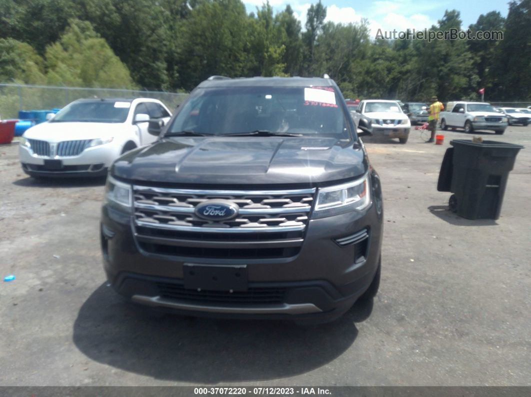 2018 Ford Explorer Xlt Серый vin: 1FM5K7D81JGB15493