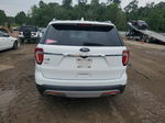 2017 Ford Explorer Xlt White vin: 1FM5K7D82HGA73068