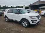 2017 Ford Explorer Xlt White vin: 1FM5K7D82HGA73068