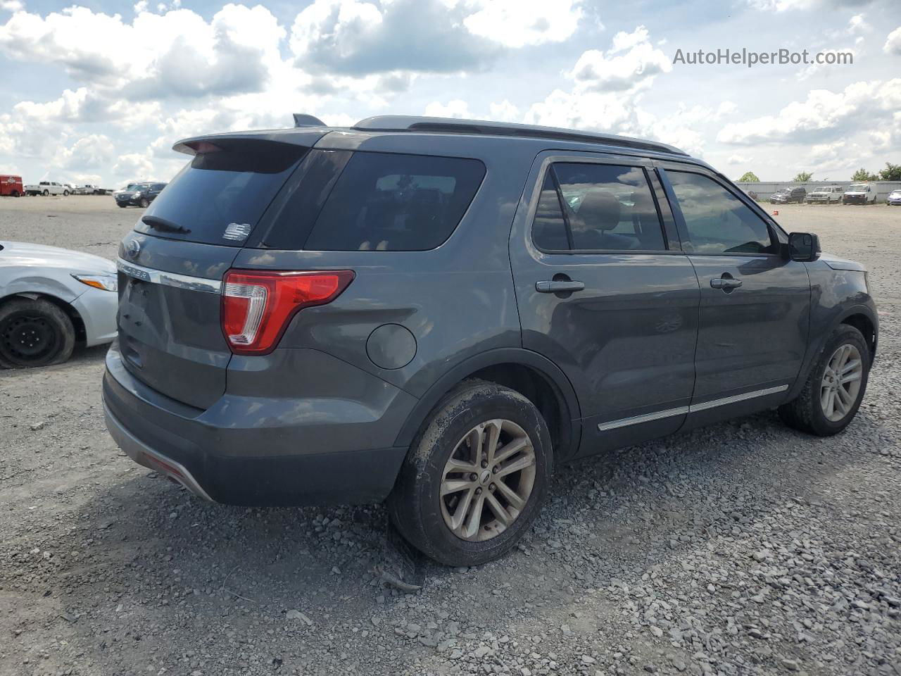 2017 Ford Explorer Xlt Charcoal vin: 1FM5K7D82HGB23113