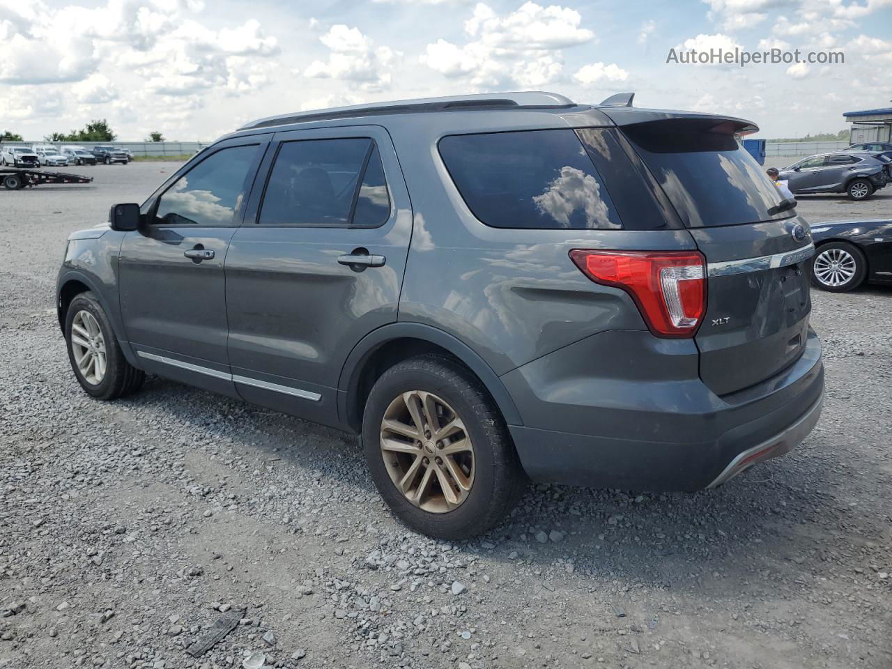 2017 Ford Explorer Xlt Charcoal vin: 1FM5K7D82HGB23113