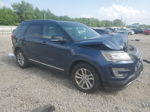 2017 Ford Explorer Xlt Blue vin: 1FM5K7D82HGB27789