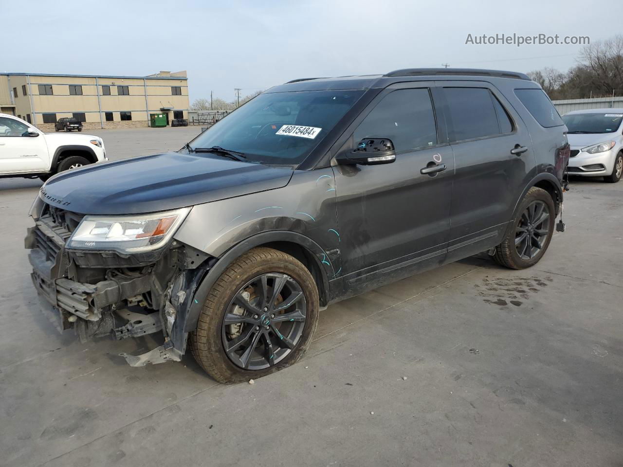 2017 Ford Explorer Xlt Угольный vin: 1FM5K7D82HGB64146