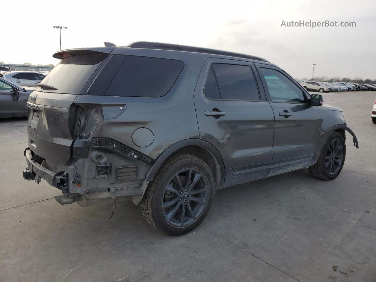 2017 Ford Explorer Xlt Charcoal vin: 1FM5K7D82HGB64146