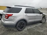 2017 Ford Explorer Xlt Silver vin: 1FM5K7D82HGC61931