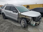 2017 Ford Explorer Xlt Silver vin: 1FM5K7D82HGC61931