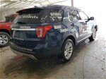 2017 Ford Explorer Xlt Blue vin: 1FM5K7D82HGD62256