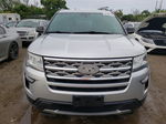 2018 Ford Explorer Xlt Серебряный vin: 1FM5K7D82JGB85049