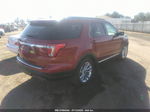 2018 Ford Explorer Xlt Red vin: 1FM5K7D82JGC00830