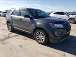 2017 Ford Explorer Xlt Gray vin: 1FM5K7D83HGA68722