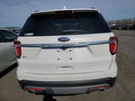 2017 Ford Explorer Xlt White vin: 1FM5K7D83HGE09861