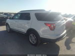 2017 Ford Explorer Xlt White vin: 1FM5K7D83HGE12100