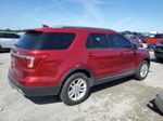 2017 Ford Explorer Xlt Red vin: 1FM5K7D84HGB31195