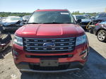 2017 Ford Explorer Xlt Red vin: 1FM5K7D84HGB31195