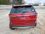 2017 Ford Explorer Xlt Red vin: 1FM5K7D84HGD80242