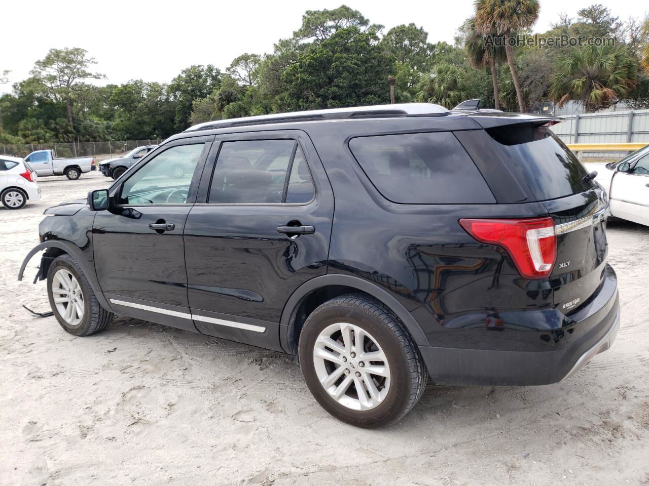 2017 Ford Explorer Xlt Black vin: 1FM5K7D84HGE34042