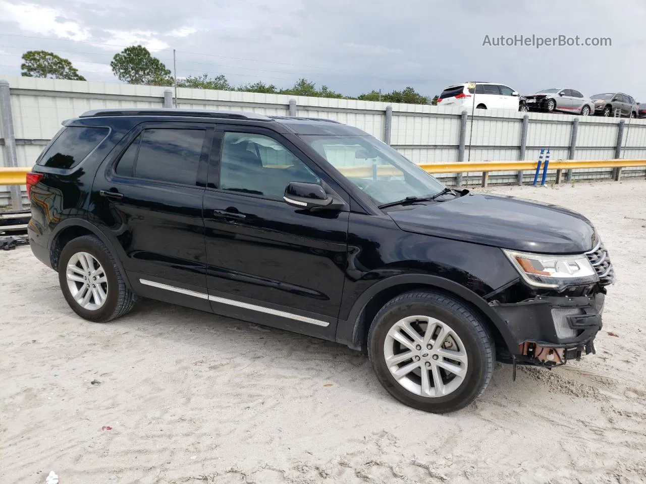 2017 Ford Explorer Xlt Black vin: 1FM5K7D84HGE34042