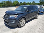 2017 Ford Explorer Xlt Black vin: 1FM5K7D85HGA73579