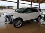 2017 Ford Explorer Xlt White vin: 1FM5K7D85HGB60141