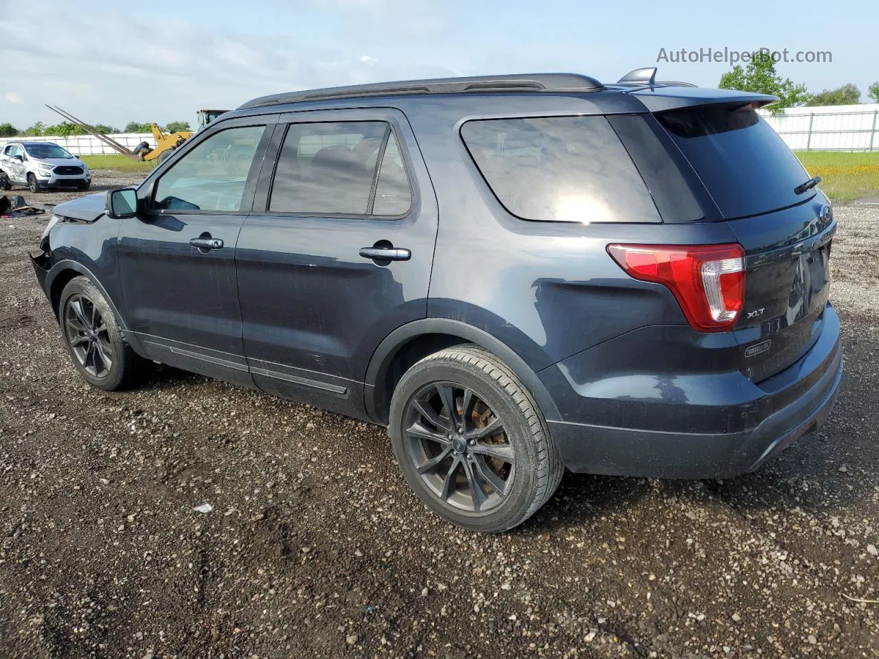 2017 Ford Explorer Xlt Blue vin: 1FM5K7D85HGD85692