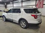 2018 Ford Explorer Xlt White vin: 1FM5K7D85JGA51734