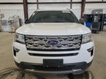 2018 Ford Explorer Xlt White vin: 1FM5K7D85JGA51734