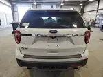 2018 Ford Explorer Xlt White vin: 1FM5K7D85JGA51734