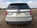 2017 Ford Explorer Xlt Silver vin: 1FM5K7D86HGC18869