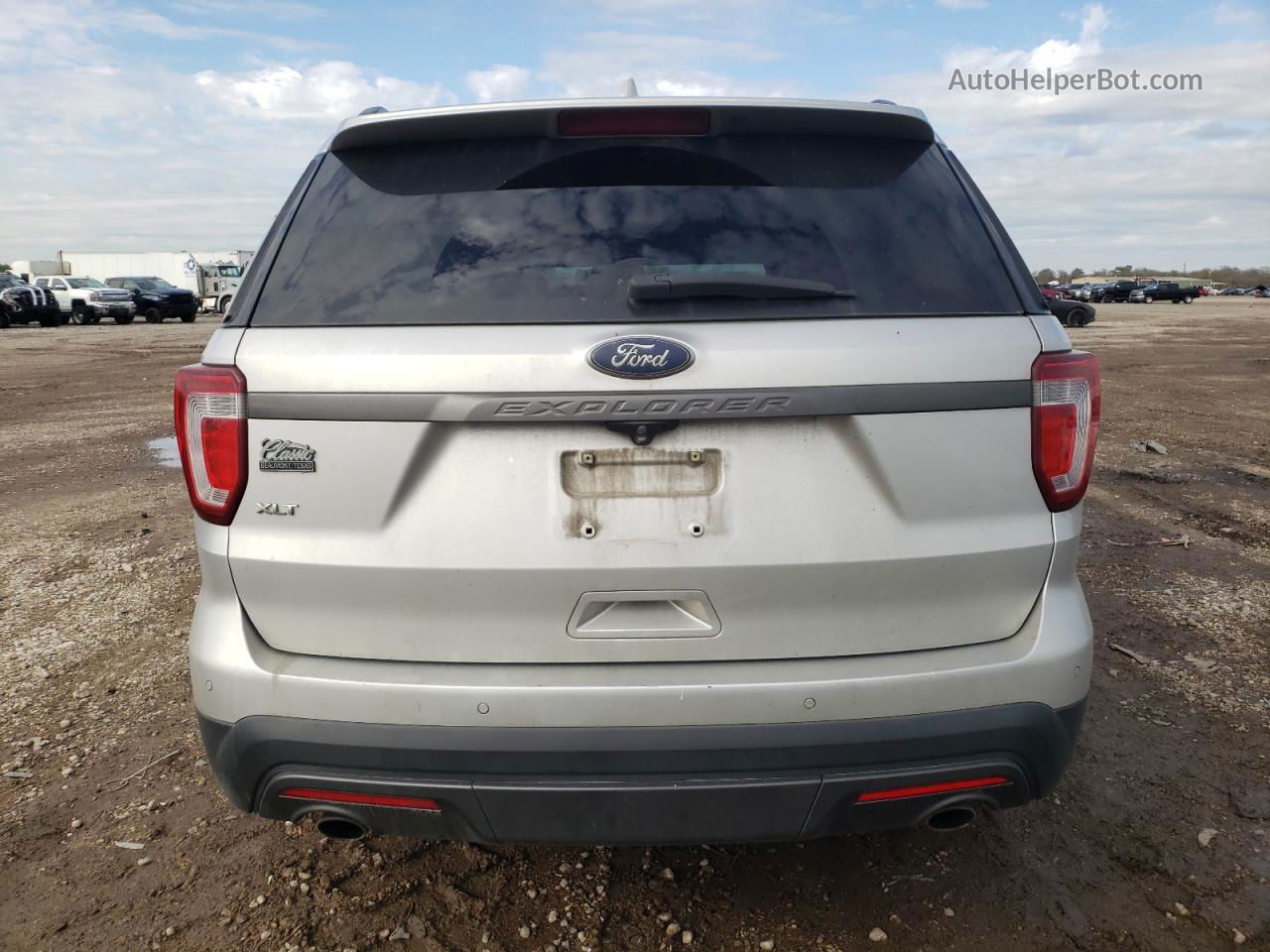 2017 Ford Explorer Xlt Серебряный vin: 1FM5K7D86HGC18869