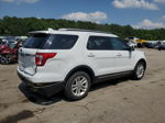 2017 Ford Explorer Xlt White vin: 1FM5K7D86HGC29578