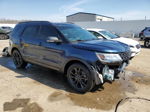 2017 Ford Explorer Xlt Blue vin: 1FM5K7D86HGD83479