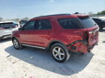 2018 Ford Explorer Xlt Red vin: 1FM5K7D86JGA34179