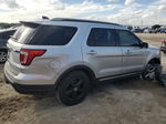 2018 Ford Explorer Xlt Silver vin: 1FM5K7D86JGA52388