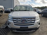 2018 Ford Explorer Xlt Silver vin: 1FM5K7D86JGA52388