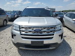 2018 Ford Explorer Xlt Silver vin: 1FM5K7D86JGB41569