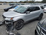 2018 Ford Explorer Xlt Серебряный vin: 1FM5K7D86JGB52393