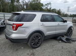 2018 Ford Explorer Xlt Silver vin: 1FM5K7D86JGB52393