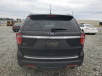 2018 Ford Explorer Xlt Black vin: 1FM5K7D86JGB84325